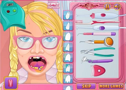 Robe Jeu fille Nouveau vers le haut en haut Dress Up Jeux filles couper les cheveux et Mick et le maquillage et accessoires |