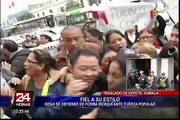 Kenji Fujimori se defiende de forma irónica ante Fuerza Popular