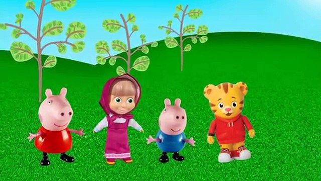 Peppa Pig Spiderman homem aranha colorido Vs Venom primo Daniel Tigre George Pig Masha tot