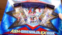 Cendre des boites cartes Méga ouverture Pokemon 5 pokemon greninja ex