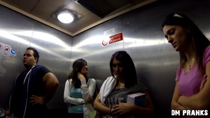 Elevator Sneeze Prank