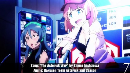 Top 10 Anime Opening Songs of Spring 2016 [Ver. 1]