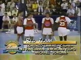 Michael Jordan, Larry Bird, Dominique Wilkins, Isiah Thomas 3 on 3 Exhibition Game