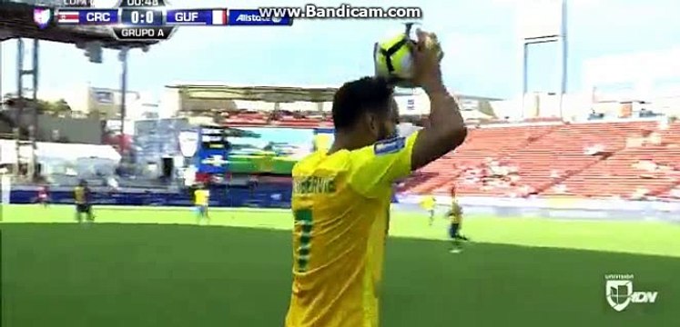 Gold Cup, Group A: Costa Rica - Guiana francese