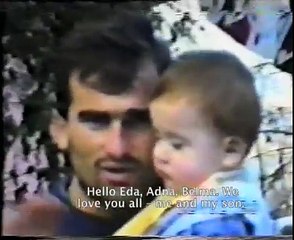 Video messages from Srebrenica residents, 1993-94