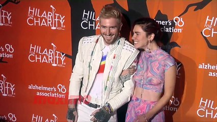 Nicholas Petricca & Genevieve Schatz at Hilarity for Charitys 5th Annual LA Variety Show