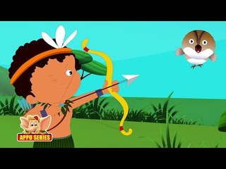 The Boy and the Sparrow - Nursery Rhyme with Karaoke