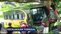 Rem Blong, Bus Hantam Pohon dan Pejalan Kaki