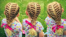 Tresser mignonne néerlandais fille filles coiffures le le le le la cascade