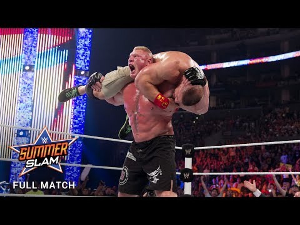 FULL MATCH - John Cena vs. Brock Lesnar - WWE World Heavyweight Title Match- SummerSlam 2014