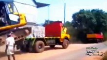 Amazing accidents fails videos of heavy construction equipment compilation