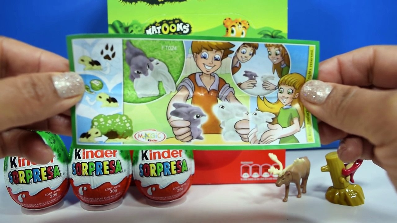 Huevos Kinder Sorpresa de Niño y Natoons | JuguetesYSorpresas