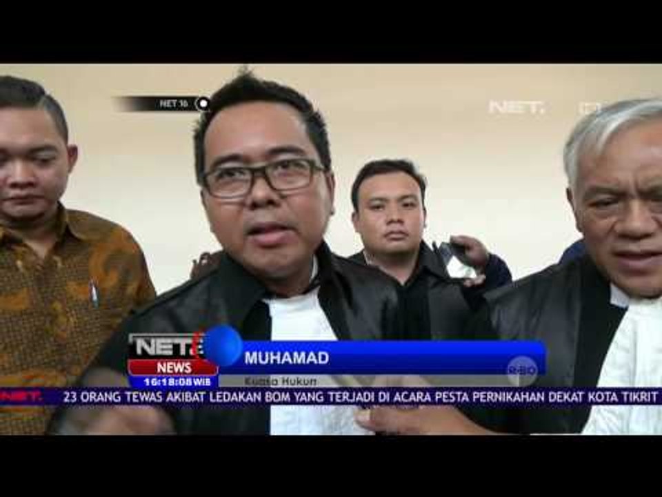 Taat Pribadi Hadir dalam Sidang Lanjutan - NET16