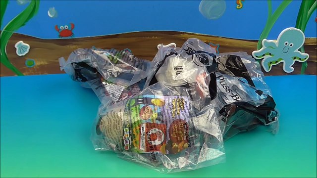 new SCARED SHREKLESS SET OF 5 WENDYS KIDS MEAL TOYS VIDEO REVIEW