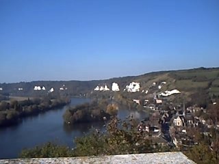 Les andelys vus du ciel