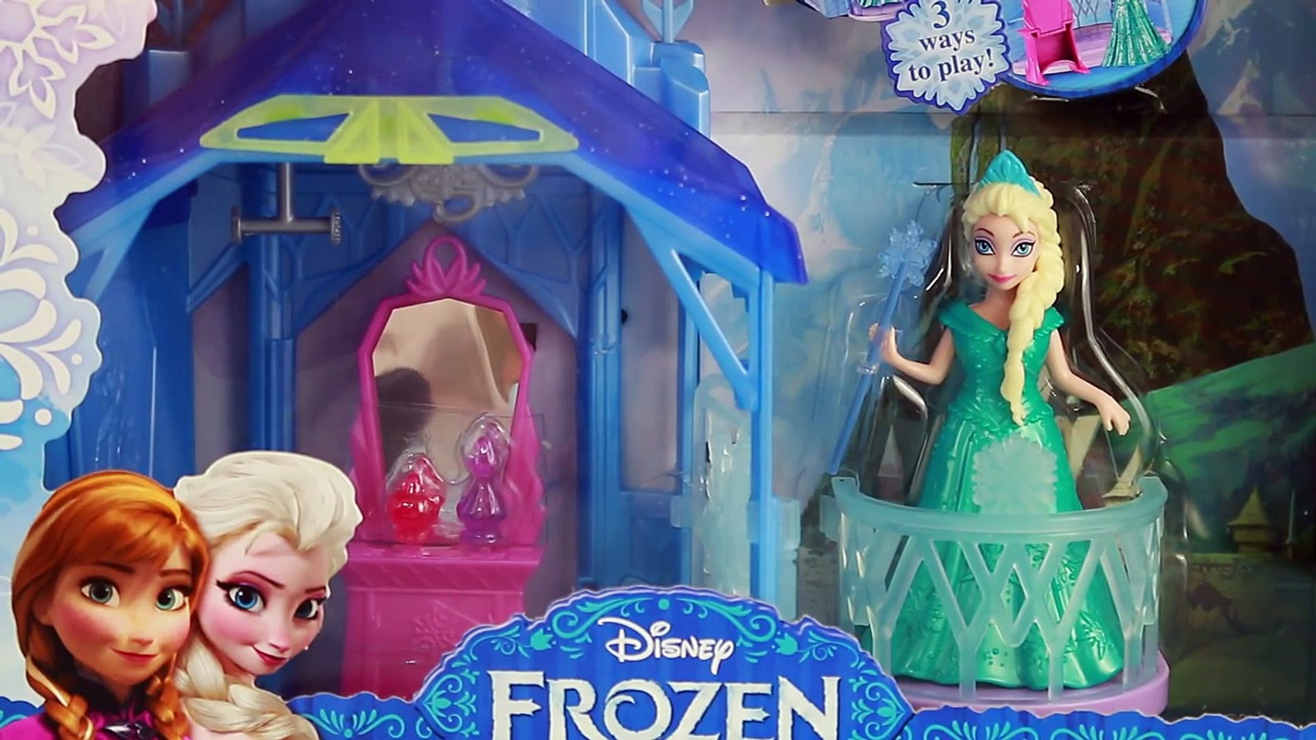 Magiclip Elsa/'s Flip /'N Switch Castle Disney Princess Frozen New in Box