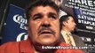 Mares Trainer Medina  Abner Beats Donaire talks Anselmo Moreno fight