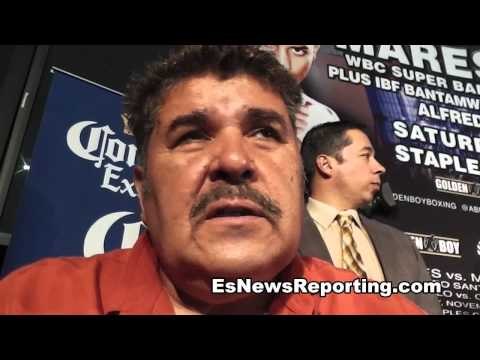 Mares Trainer Medina Abner Beats Donaire talks Anselmo Moreno fight