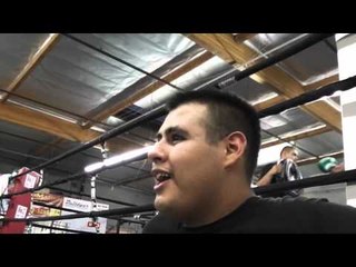 tapia at the robert garcia boxing academy