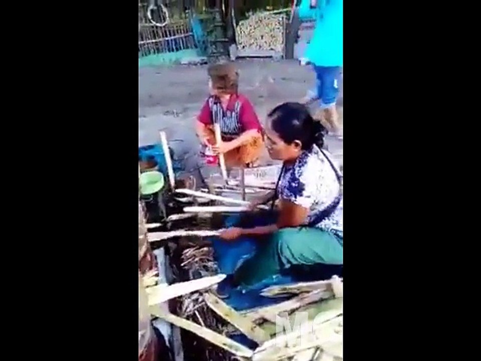 It's cool, homemade Sugarcane milling tool