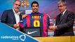 Barcelona presentó al atacante uruguayo Luis Suárez