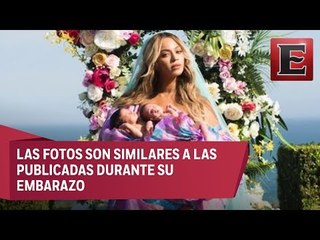 Beyoncé presenta en redes sociales a sus gemelos