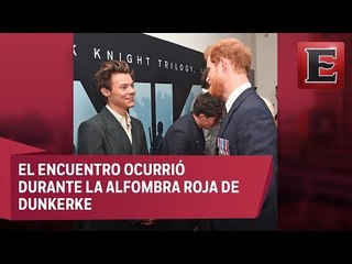 Harry Styles se encuentra con el Príncipe Harry