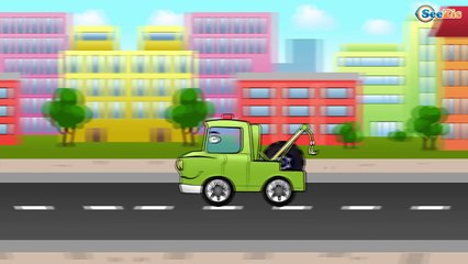 Скачать видео: ✔ Carros Para Niños. Coches de carreras, Monster Truck. Caricaturas de carros. Tiki Taki Coches ✔