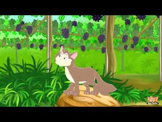 Sour Grapes in French - Aesops Tales