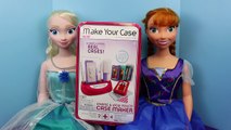 Frozen Elsa My Size Anna Dolls Get NEW Make Your Case iPhone Case Maker Toy DisneyCarToys