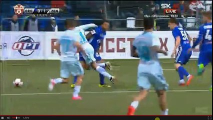 Giuliano Penalty Goal - Gazovik Orenburg vs FK Zenit St. Petersburg 0-1 26.04.2017 (HD)