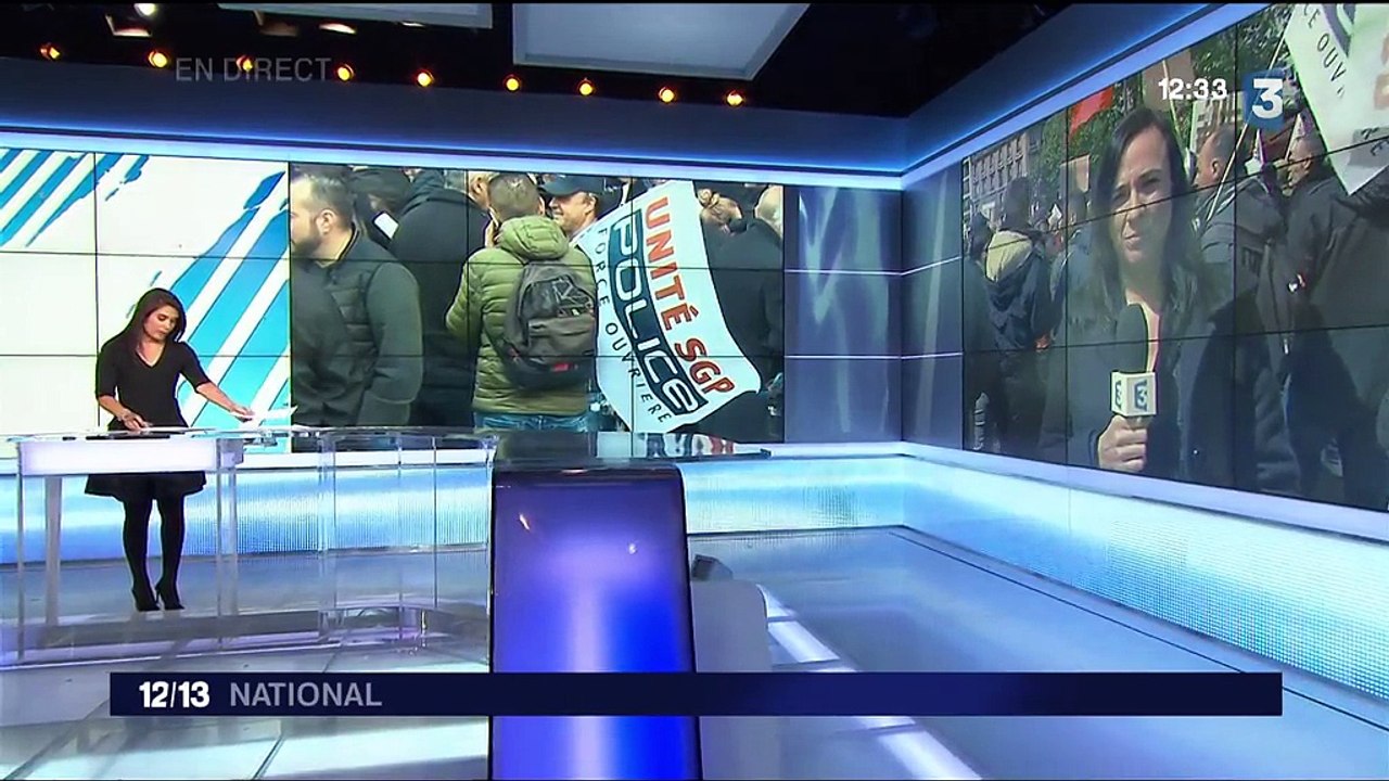 Policiers : les forces de l’ordre manifestent leur colère