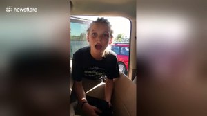 Girl, 11, gets a puppy for her birthday and cannot believe it