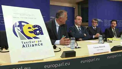 Taxistas españoles se unen a una alianza europea para defensa los intereses ante la CE