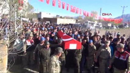 Kahramanmaraş Kağızman Şehidi Hüseyin Emre Kul Son Yolculuğuna Uğurlandı-1