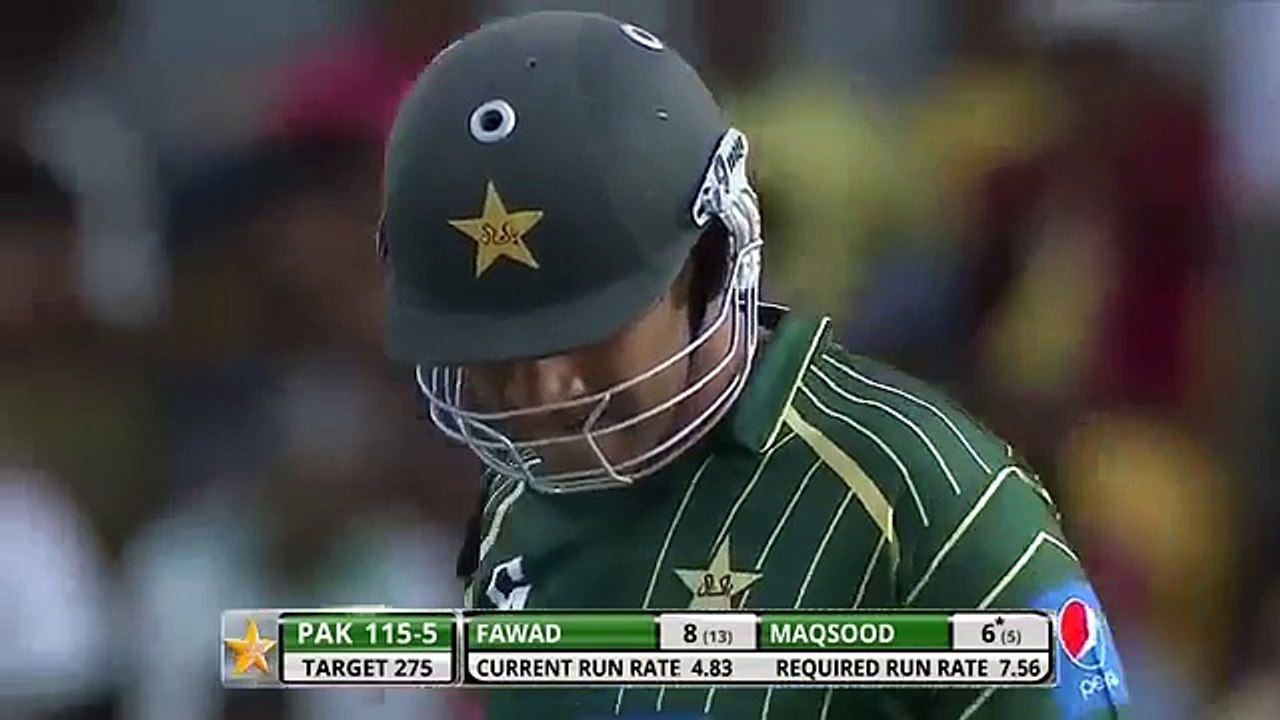Sohaib Maqsood Match Winning 89- vs Sri Lanka 1st ODI Hambantota (23_08_2014)