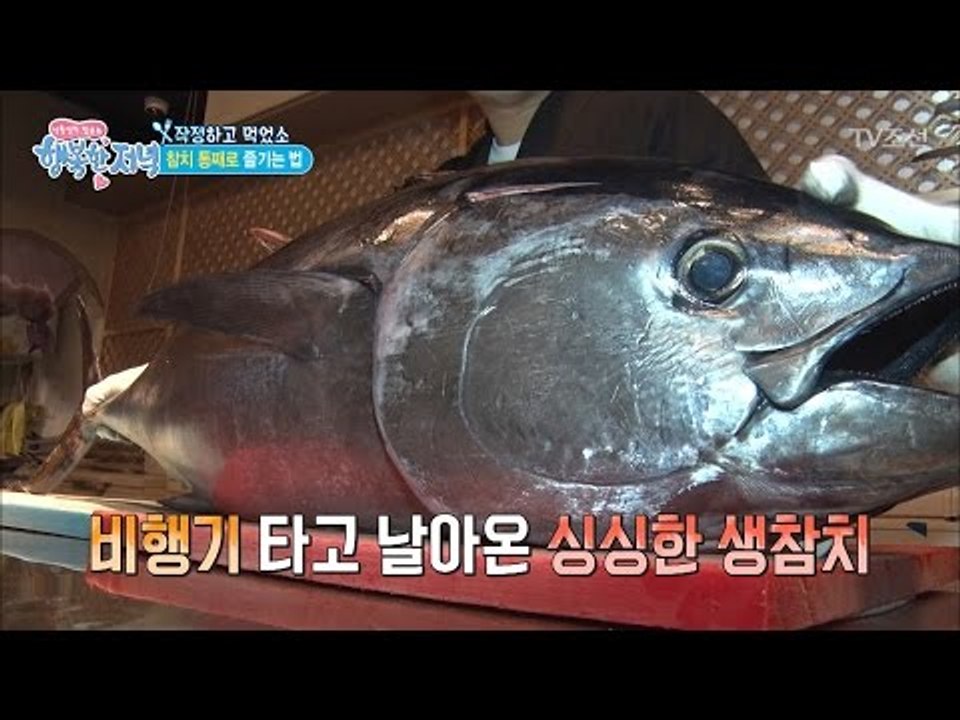 통째로 즐기는 환상의 참치회! [행복한 저녁] 13회 20170426