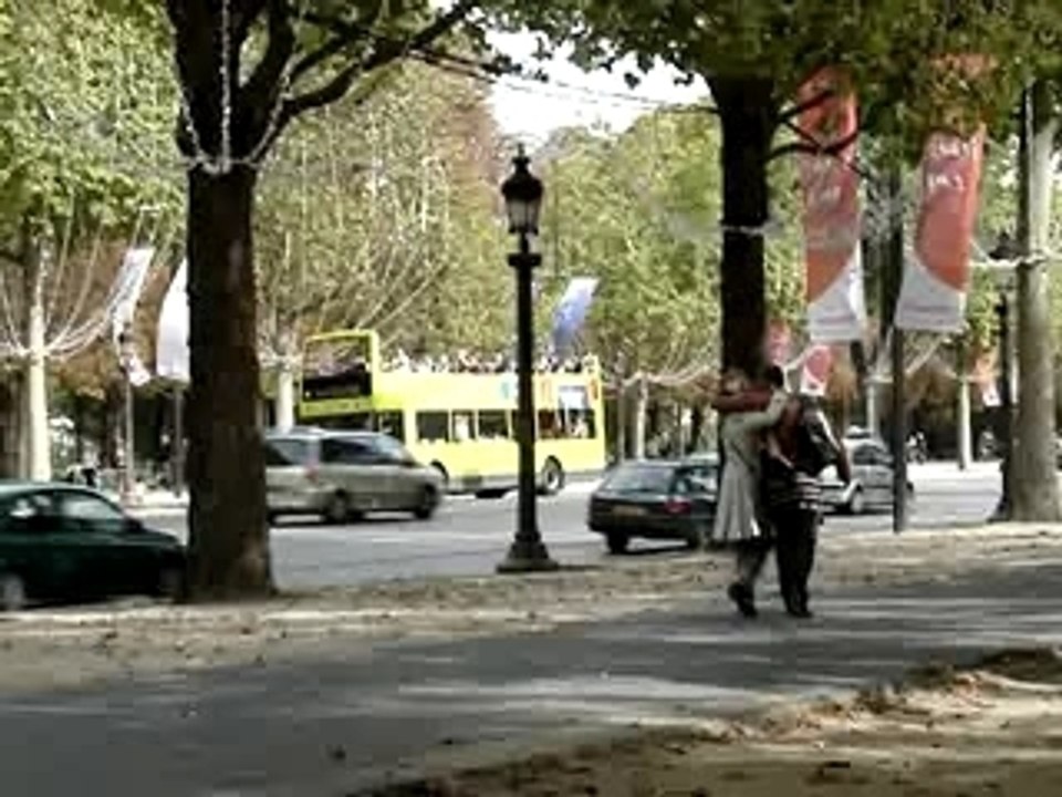 Lambo murcielago noire - champs elysées