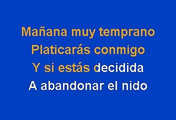 Regalame Esta Noche - Los Duendes (Karaoke)