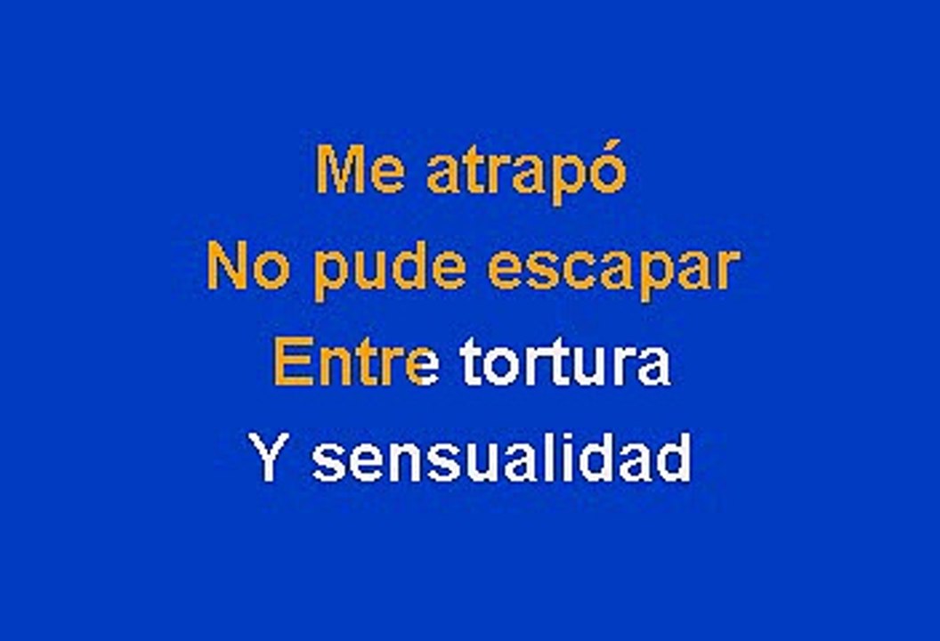 Ricky Martin - She bangs (Karaoke)