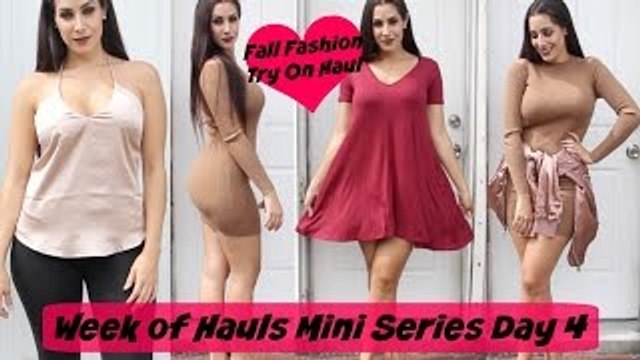 Necessary Clothing Fall Fashion Try On | Week of Hauls | + Teddy Blake