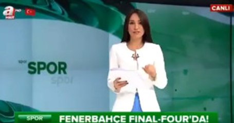 A Haber Spikerinin Basketbol Haberini Sunması Sosyal Medyada Çok Konuşuldu