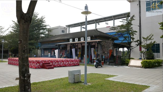 竹田車站 / Zhutian（4K Video 2160P）台灣鐵道之旅 Taiwan Railway Journey