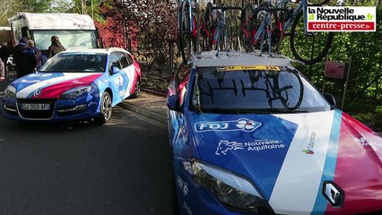 VIDEO. Cyclisme : au coeur de la Flèche Wallonne avec la FDJ Nouvelle-Aquitaine Futuroscope