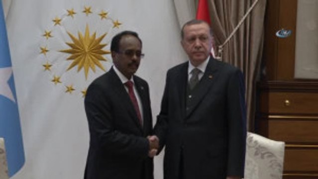 Cumhurbaşkanı Erdoğan Somali Cumhurbaşkanı Mohamed Abdullahi Farmajo ile Görüştü