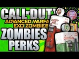 ALL EXO ZOMBIES PERKS AND LOCATIONS!!!