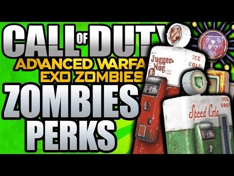 ALL EXO ZOMBIES PERKS AND LOCATIONS!!!
