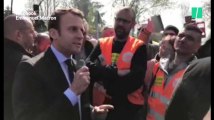 Les temps forts du Facebook Live d'Emmanuel Macron devant l'usine Whirlpool
