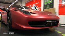 Como se vinila una Ferrari 458 Car Wrapping by Pronto Rotulo since 1993 (HD)