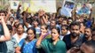 Dalit Scholar Suicide: Students protest outside minister's resident